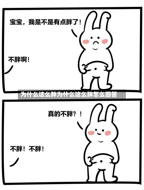 为什么这么胖为什么这么胖怎么回答