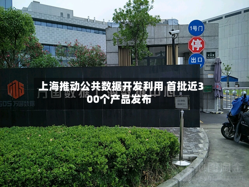上海推动公共数据开发利用 首批近300个产品发布